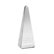 AC140 Engraved Clear optical Crystal Award
